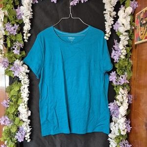 croft & barrow Teal Short-Sleeve Crewneck Tee